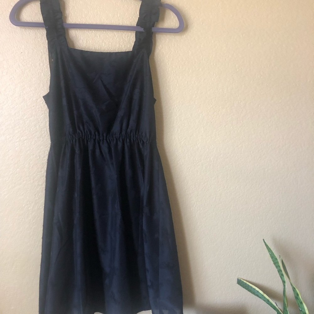 Madewell Embroidered Butterfly Mini Dress